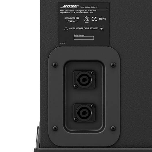 B1 BASS MODULE - INPUT/OUTPUT