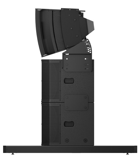 2 SUBWOOFER GROUNDSTACK WITH 1 ROOMMATCH MODULE